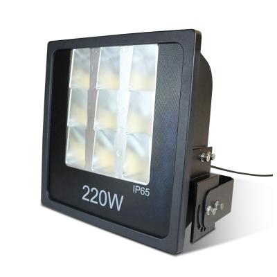 China Sports Stadiums New Arrival 140lm/w IK08 220W Flood Light Led Sports Stadiums IP65 ROHS Aluminum CE EMC ETL for sale