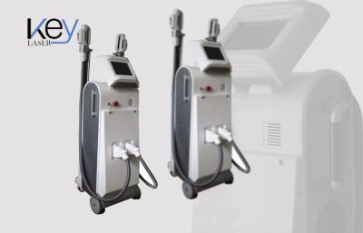 China 530 - 950nm Pain Free SSR SHR Hair Removal Machine With Two Handles for sale