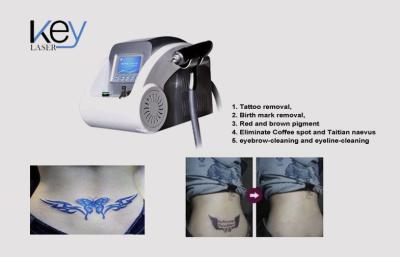 China Multifunction Q-Switch Long Pulse Nd Yag Laser Hair Removal Machine For Pigmention for sale