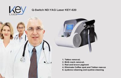 China Mini Q-Switched ND YAG Laser Beauty Salon Equipment  Facial Pigmentation Removal for sale