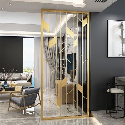 China Europe Stainless Steel Panel Divider Living Dining Room Partition Malaysia for sale