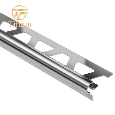 China Modern Foshan Stainless Steel Tile Trim For Wall Corner Covers Ceramic Tile Trim for sale