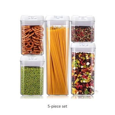 China Freshness Keeping Freezer Cereal Rectangle Egg Rice Kichen Containers Home Plastic Flat Storage Box 20kg for sale