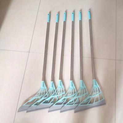 China Rubber Palm Ekel Indoor Cleaning Heavy Duty Normal Short Brooms For Reselling Indonesian Stick Pet Hair Removal Tool for sale