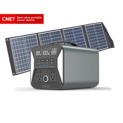 China OEM Type C Mini Generator Portable Solar Panel Solar Power System Mini For Home Use Green Power Energy Storage System for sale