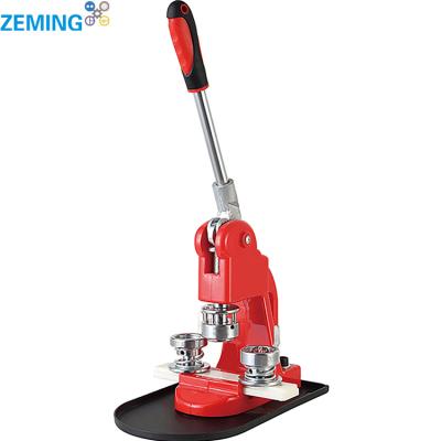 China Factory Hot Sale Product Easy Operation Zeming Garments Furniture Fabric Covered Small Snap Button Making Machine for sale