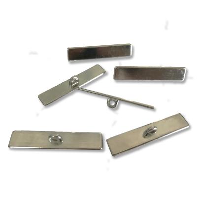 China Sofa Hot Selling Zinc Alloy Nickel Metal Strip Button Buckle For Furniture Decoration for sale