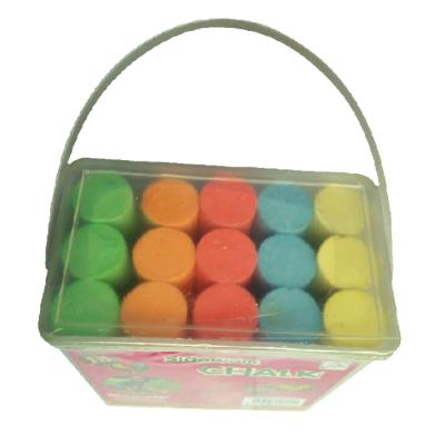 China 50pc Chalk Set Washable Bright Colorful Sidewalk Chalk For Kids for sale