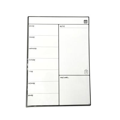 China School Home Decor Flexible Writing and Magnetic Dry Erase Calendar Drawing Sheet for Fridge for sale