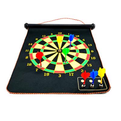 China Home Wholesales OEM Portable Customized 15 Inch Professional Magnetic Dart Board (6 Pcs Dart) for sale