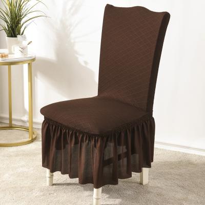 China Jacquard MOQ 1 Piece Waterproof Chair Cover Sofa Swing Stretch Chair Cover for sale