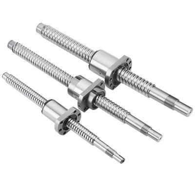 China C7 CNC machine rolled type mini ball screw 0801, 0802, 082.5, with nut, ball screw rod length 500mm for sale