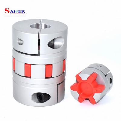 China energy & Mining Type Shaft Coupler Ball Screw Parts Aluminum Alloy DFC Flexible Coupling D20L25 for sale