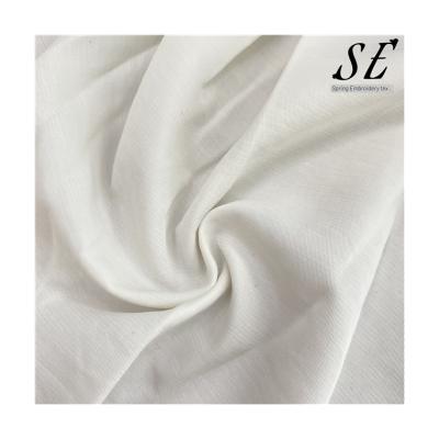 China Breathable ice acetate silk fabric plain dyed woven fabirc for gament 606 for sale