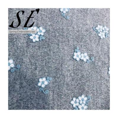 China High quality custom made winter soft Ac/p/n: 50/35/15 knitted fabric print, custom knitted fabric for sale