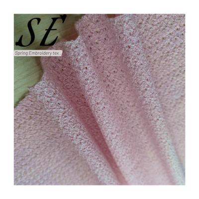 China Chiffon Spring Summer Autumn Crumple Soft Crepe T/SP Soft 97/3 Knitted Dyed Fabric For Women's Cloth 210287 for sale