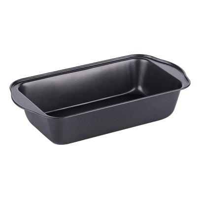 China Sustainable Carbon Steel Bakeware Non-Stick Loaf Pan For Kitchen Home Bread Mold Baking Tools for sale