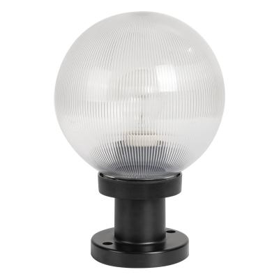 China Garden Round Ball Lamp Outdoor Waterproof IP65 Column Head Light For Garden Villa Pillar Garden Hotel for sale