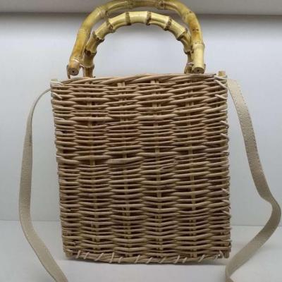 China 2020Factory Tote Bag Fashion Straw Woven Bag for sale