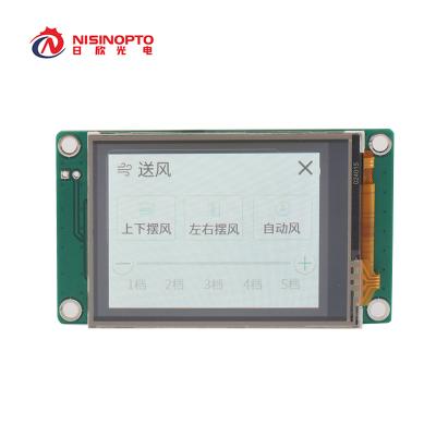 China 2.4 inch 240x320 resolution serial interface LCD display 5.0V RTP HMI touch screen 2.4 inch for sale