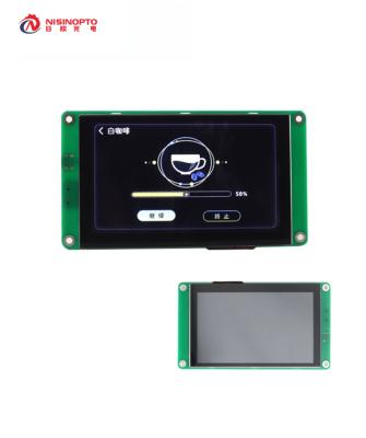 China 5.0 inch 800x480 resolution TFT LCM with all view touch LCD screen HMI embedded Display 5.0 inch for sale