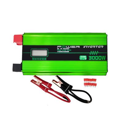 China Large Pure Sine Wave AC DC 12/24v 1000w 1200w 1500w 2000w 3000w Power Inverter AC DC Power Inverter For Aluminum Alloy Stock Transfer for sale