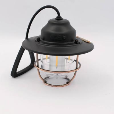 China Retro Garden OEM 2000 mAh Led Lamp 320 LM Camp Lantern IPX4 Camping Lights With Type-C for sale