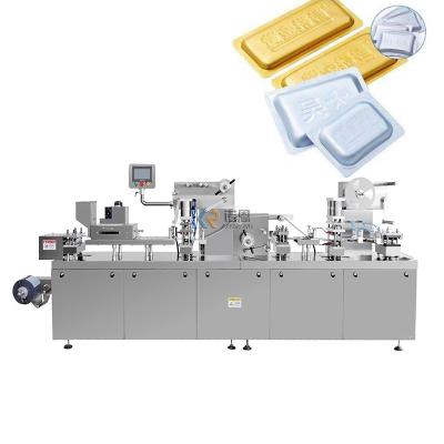 China Automatic Medicine Flat Sheet Machine Food Blister Plastic Packaging Machine Aluminum Tablet Packing Machinery Wholesale for sale