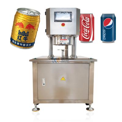 China Food Vacuum Semi Automatic Can Sealing Machine Simple Chef Canned Fruits Drinks Packaging Equipment Aluminum Cans Packer for sale