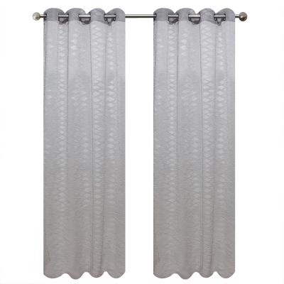 China High quality ready made sheer curtain made of polyester blackout manufacturer for sale