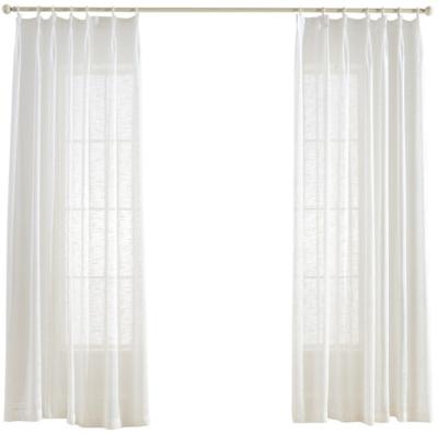 China Innermor Modern Sheer White Curtains For Living Room Luxurious Curtain For Bedroom Sheer Kitchen Simple Tulle For Window for sale