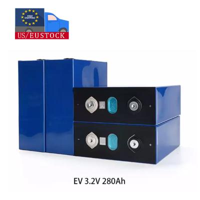 China Free Shipping EU And US Ev Lf280 Cells 3500 Cycle 3.2v 280ah Lifepo4 Rechargeable Lithium Iron Phosphate Ion Batteries 3.2v280ah for sale