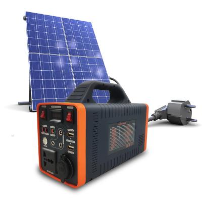 China 450wh 500w 3000w Solar Station Portable Home Supply AC Wave Battery Pack Backup Power Supply Pure Wireless Charging Power Station for sale