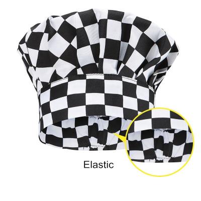 China Restaruant Factory Supply Cheap Chef Hat Cap Adult Polyester / Cotton Adjustable Chef Cap for sale