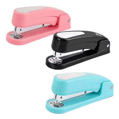 China Eco-friendly Stationery Hot Selling Book Clip Supplies Office Stapler Metal Office Desktop Stapler for sale