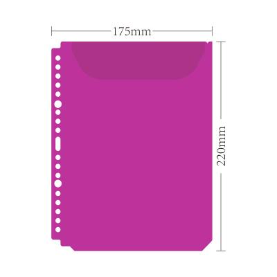 China A5 Size A5 Color Folder PP Waterproof Plastic Document Bag Waterproof Plastic Document Holder Bag for sale