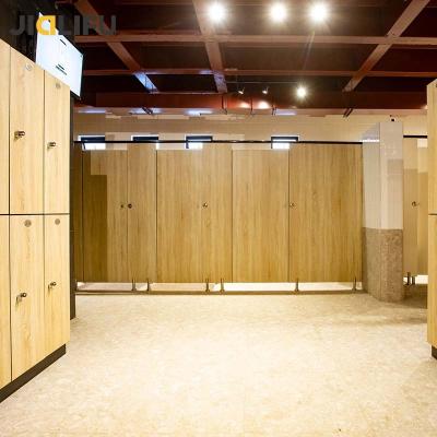 China JIALIFU modern ready made hpl panel phenolic toilet cubicle for sale