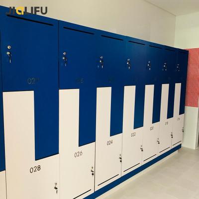 China Commercial Furniture Waterproof Beach Z Lockers With Digital Lock for sale