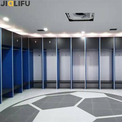 China JIALIFU furniture commercial cheap price 12mm hpl board soccer lockers for sale