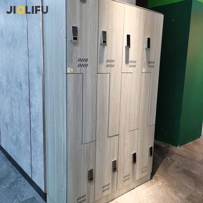 China Manufacturer Jialifu digital lock z shape compact hpl locker for sale