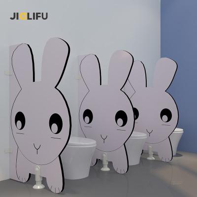 China Urinal Divider Moisture Resistance Lovely Design Durable Material For Kids School for sale