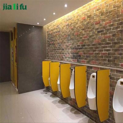 China Waterproof 12mm thick hpl phenolic male urinal partitions for sale