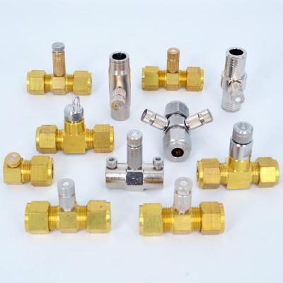 China High Pressure Cleanable Micro Fog Water Fine Cooling Mist Nozzle For Fogger Cooling System for sale