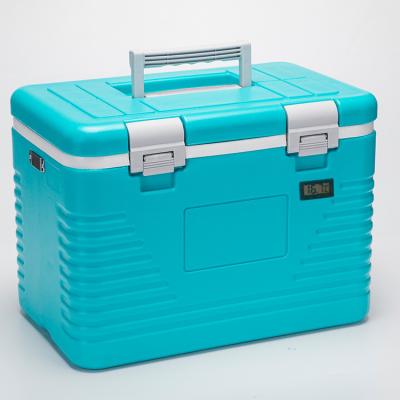 China Medical Waterproof Portable 12L Mini Small Refrigerator Ice Packs Insulate Cooler Box For Medicine Carrying for sale