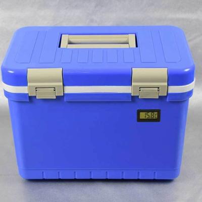 China Medical Waterproof Portable 12L Mini Small Refrigerator Ice Packs Insulate Cooler Box For Medicine Carrying for sale