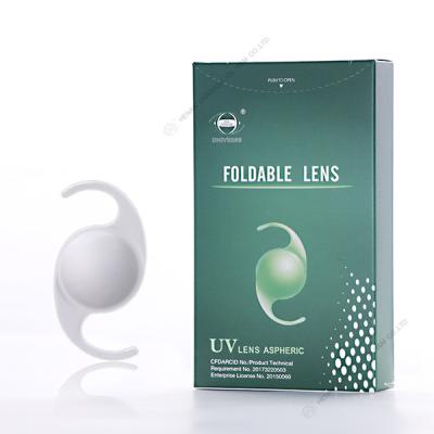 China HA Hydrophilic Acrylic Foldable Intraocular Lens Iol zero aberration Te koop