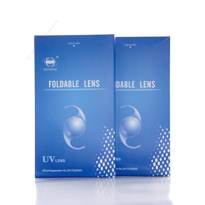 Chine 30D absorbe la lentille pliable ultra-violette de Monofocal pour la vision proche à vendre