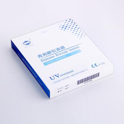 China 0.4m m Dia Glaucoma Shunt Implant For bajan la presión del ojo en venta