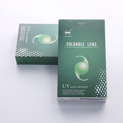 China Largura total intraocular plegable asférica de la lente 12.5m m de Monofocal en venta