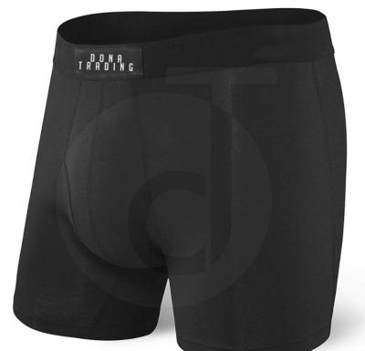 China Cotton Solid Material Mens Antibacterial Plus Size Male Swim Underwear Boxers Briefs for sale